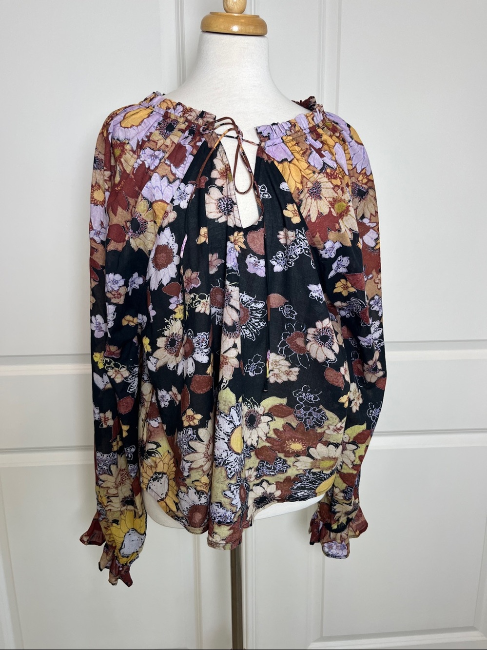 Kinga Csilla Boho Floral Top Size Medium